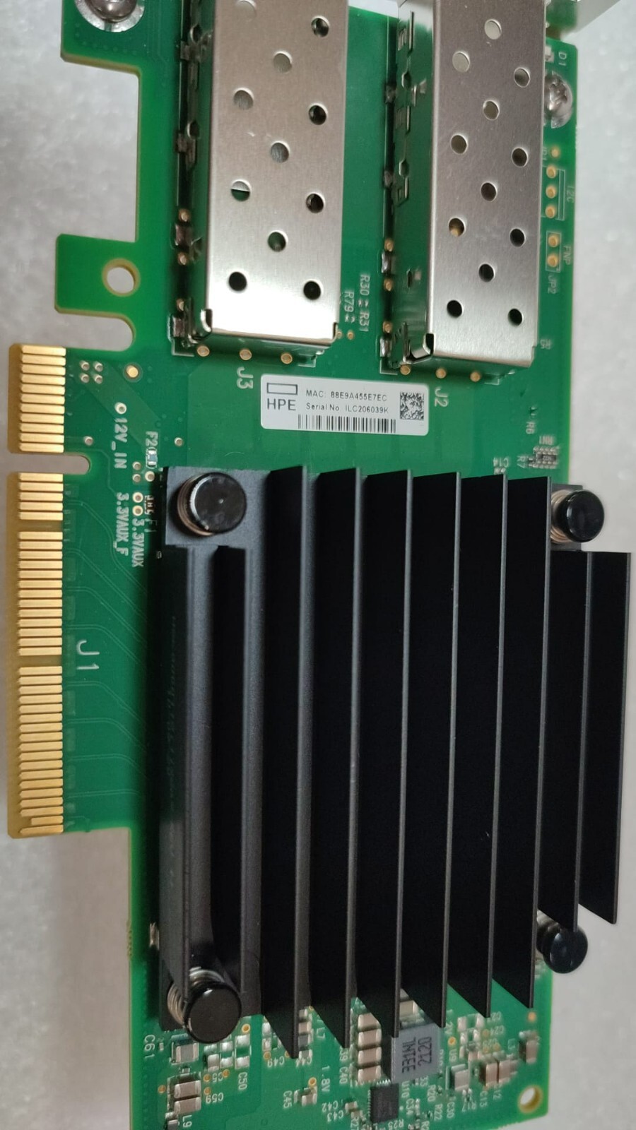 HP Mellanox ConnectX-5 642SFP28 PCIe x8 25GB SFP28 MLN-CX512A-ACAT P25987-001