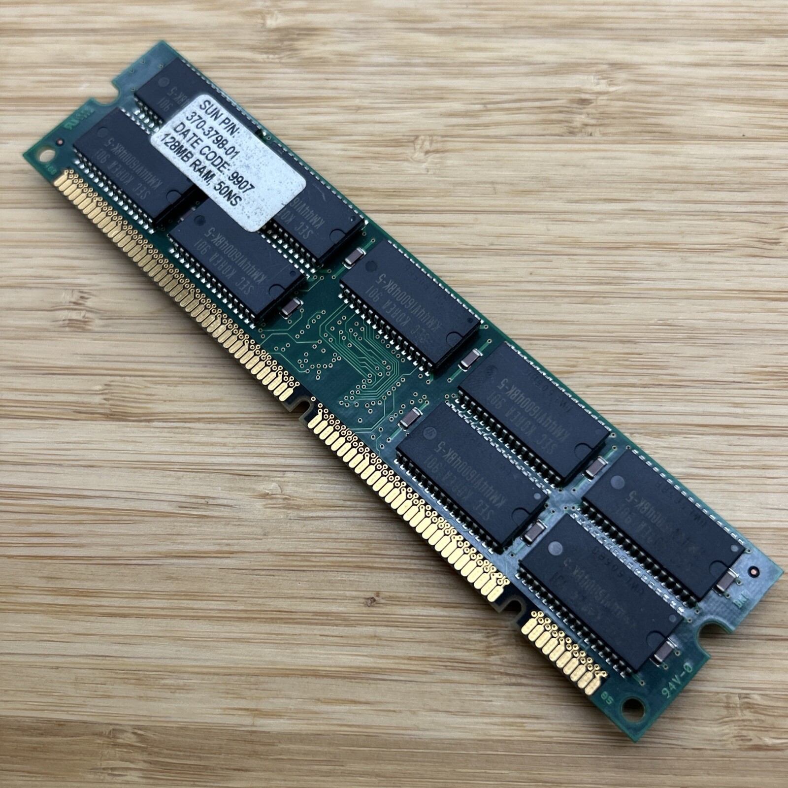 128MB Memory Samsung EDO ECC Dimm SUN 370-3798 128MB RAM 50NS SEC KMM372F1680BK