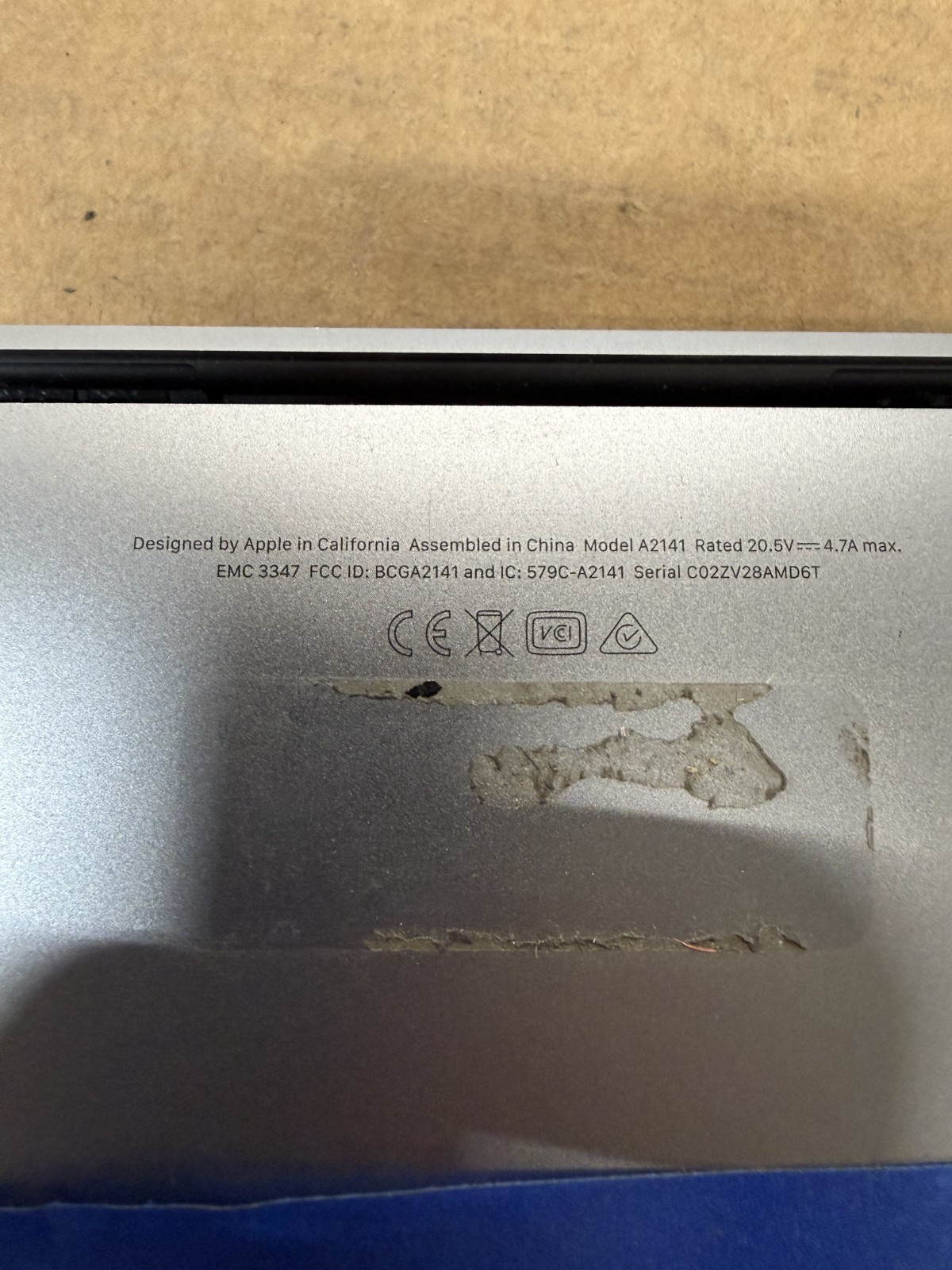 OEM Apple MacBook Pro A2141 2019 16″ LCD Screen Display