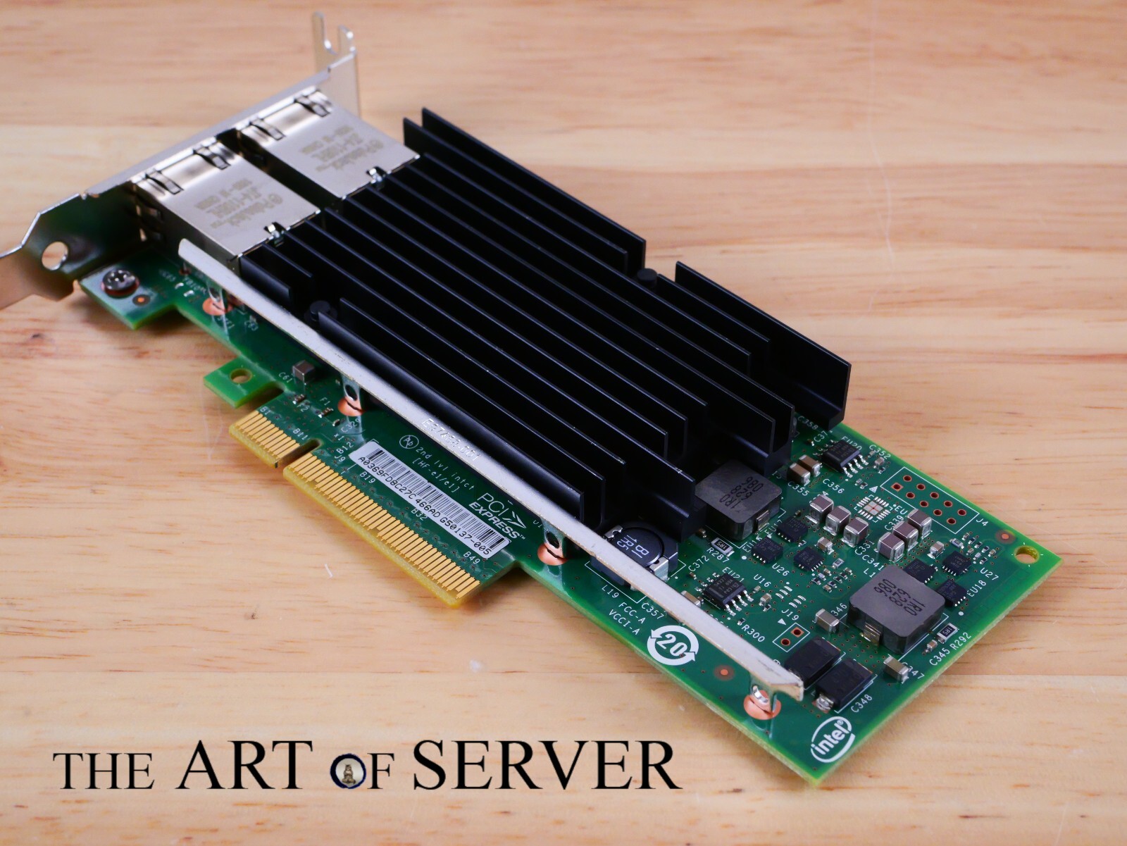 Intel X540-T2 10Gb 10GBaseT RJ-45 PCIe 3.0 x8 NIC Low Profile (IBM 49Y7972)