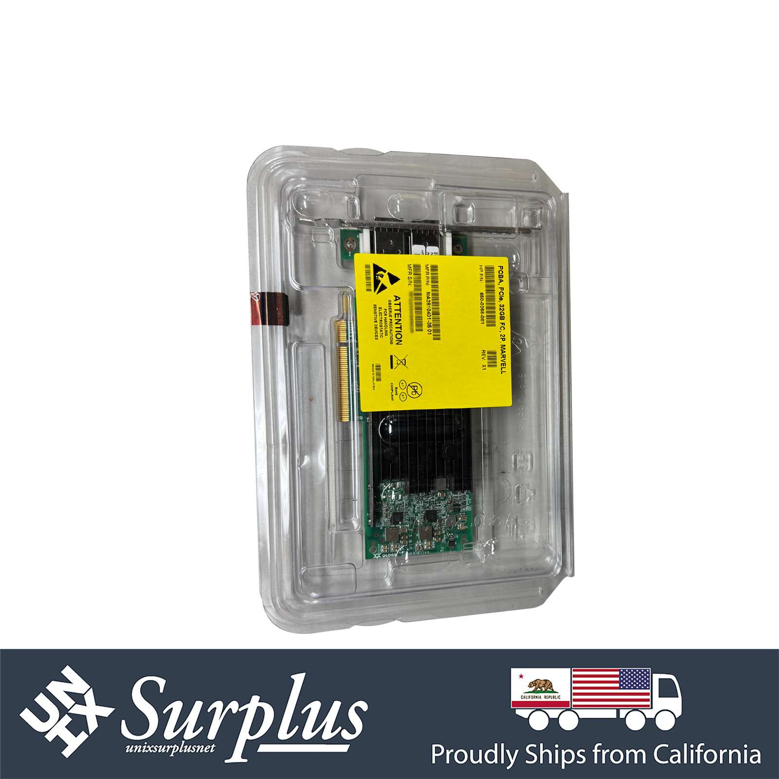 Marvell QTH2772 32GB Dual Port FC Fibre Channel Host Bus Adapter High Profile