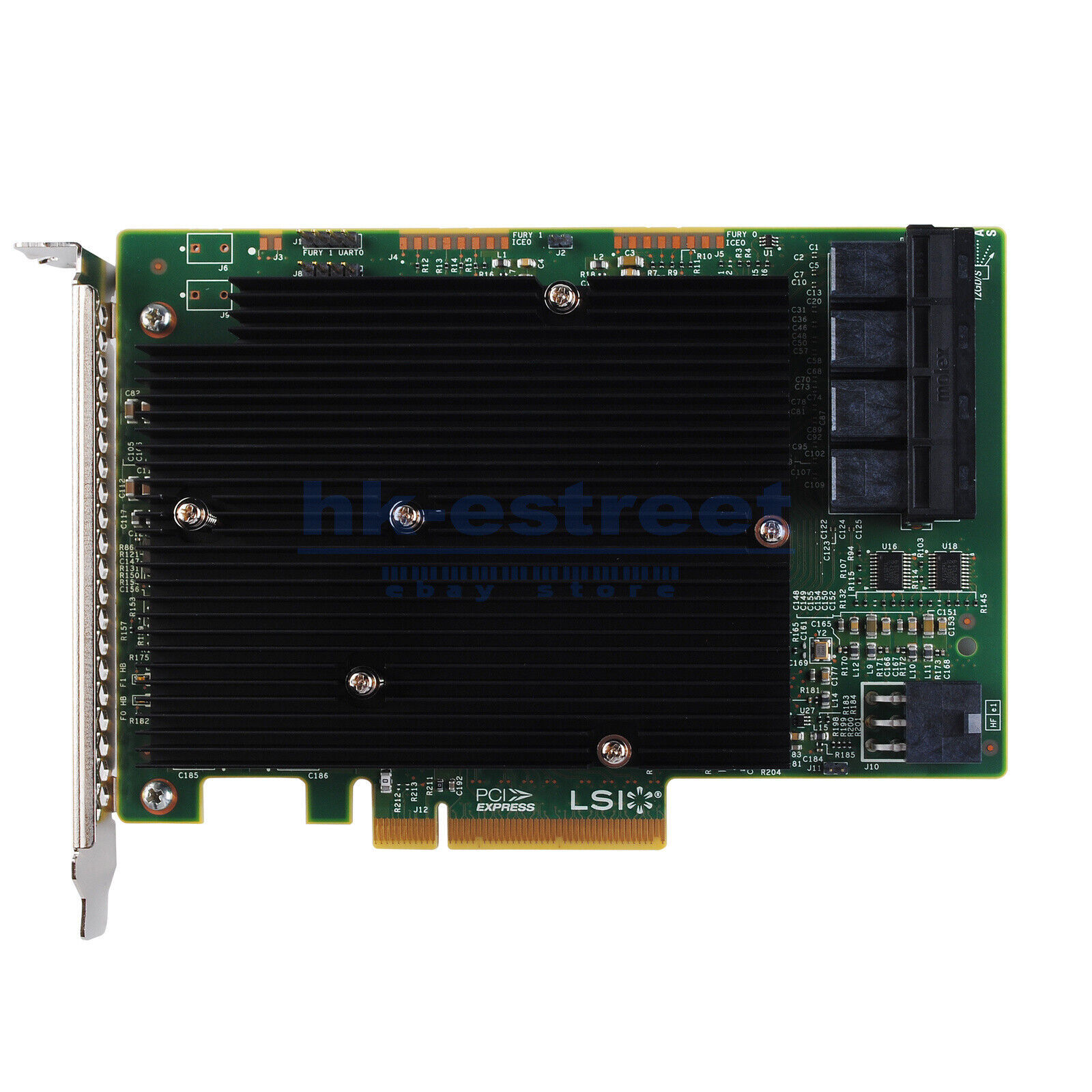 LSI 9300-16i 16 Port 12Gbps SAS 3 Host Bus Adapter TrueNAS UnRAID ZFS IT-Mode