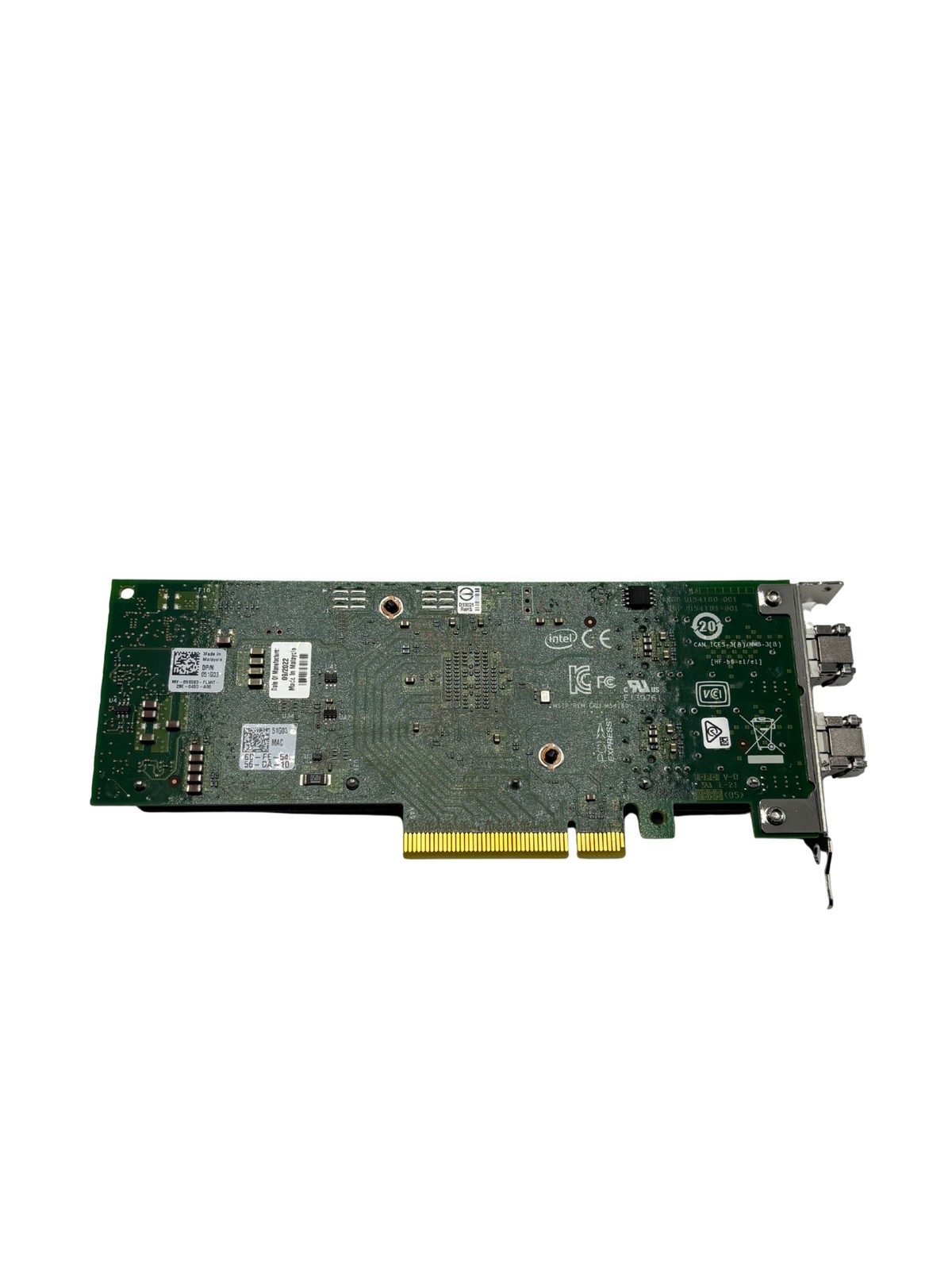 Dell 51G03 Intel X710-DA2 SFP+ 10G Dual Port NIC Network Card