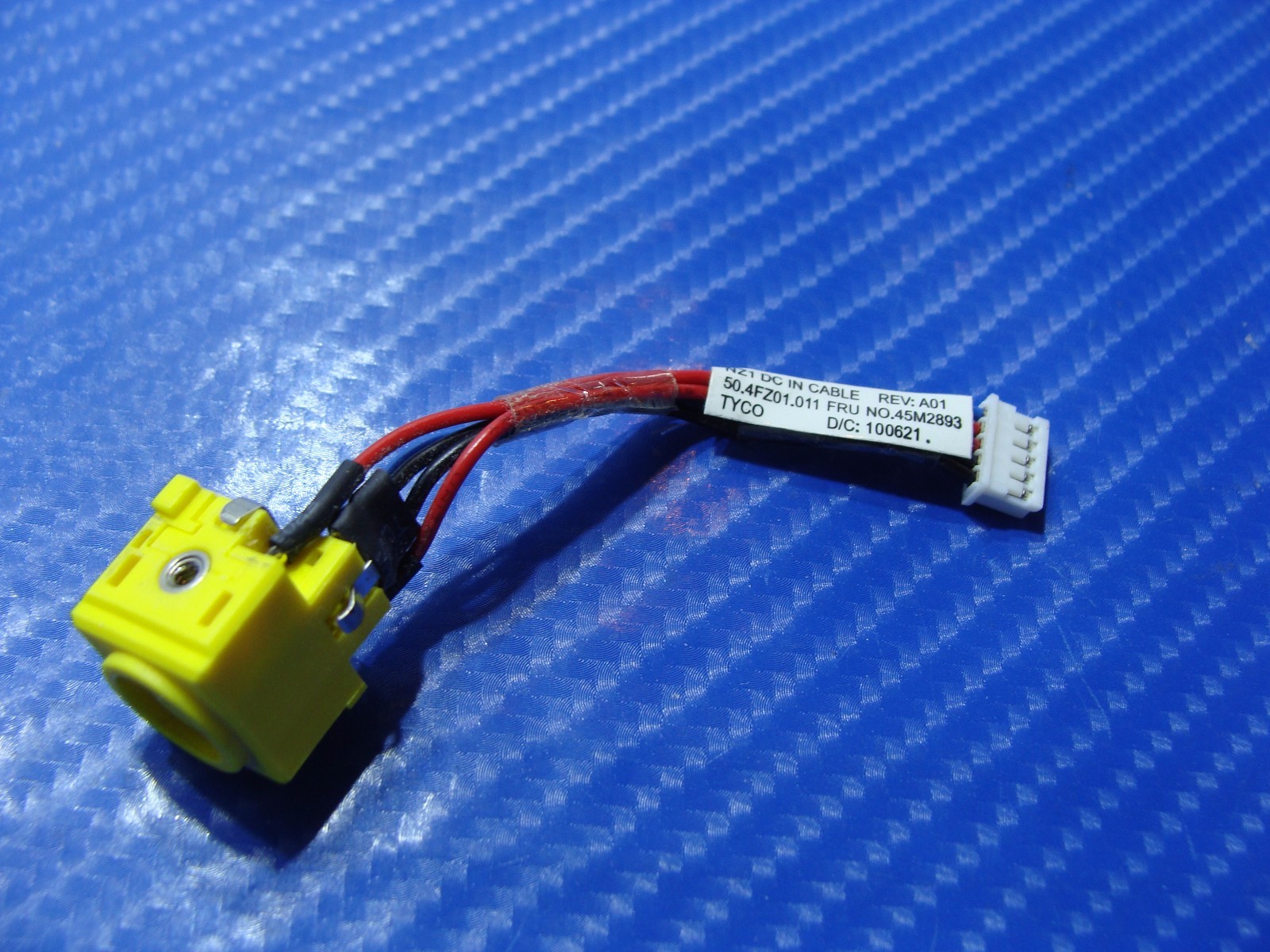 Lenovo ThinkPad T410 14.1″ Genuine Laptop DC-IN Power Jack w/ Cable 45M2893 ER*
