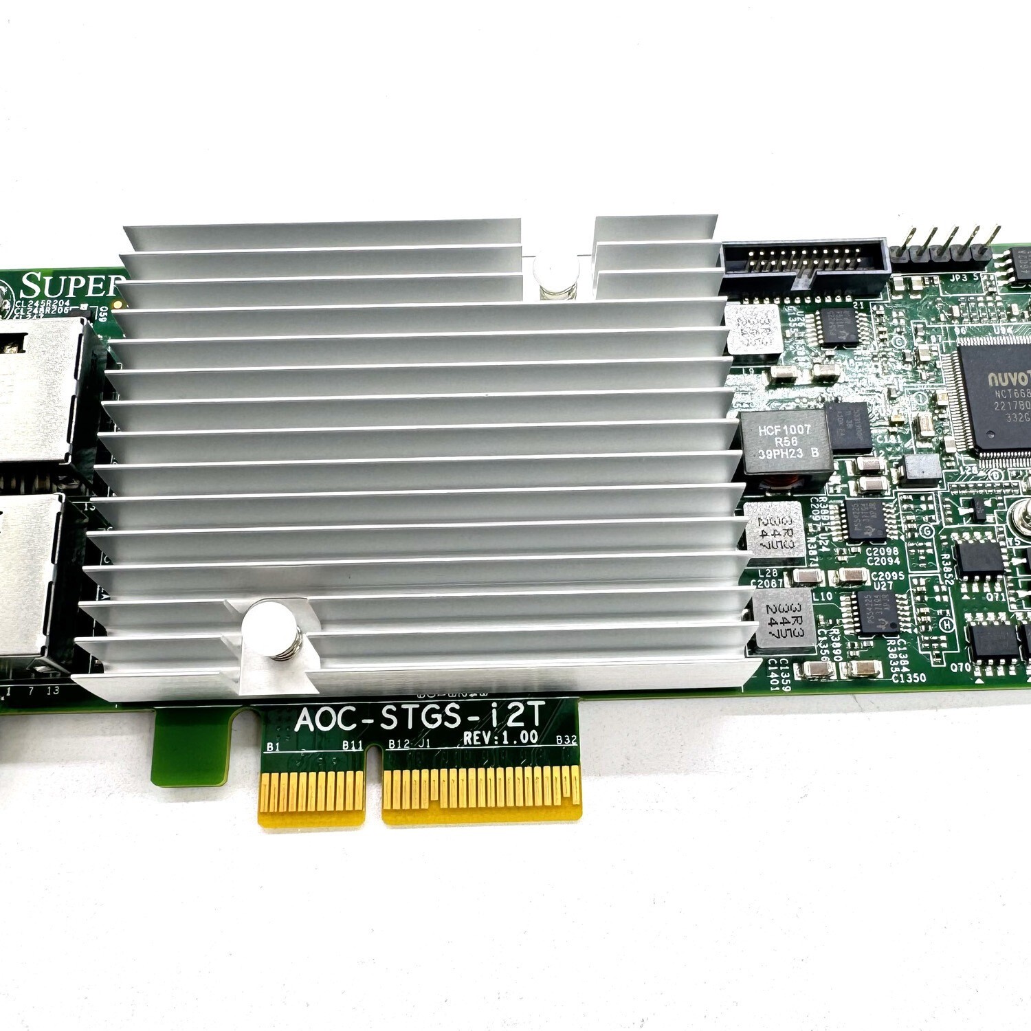 SuperMicro AOC-STGS-i2T Dual Port 10Gbase-T PCI-E 3.0 Intel X550-T2 Network Card