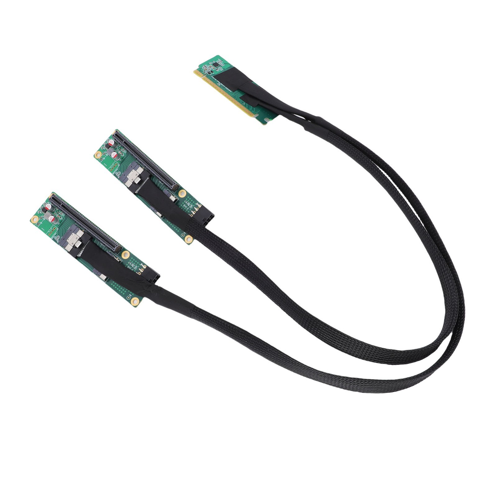 PCIe 4.0 X16 to SFF-8654 X2 Adapter Cable High Performance PCIe 4.0 to SFF-8654