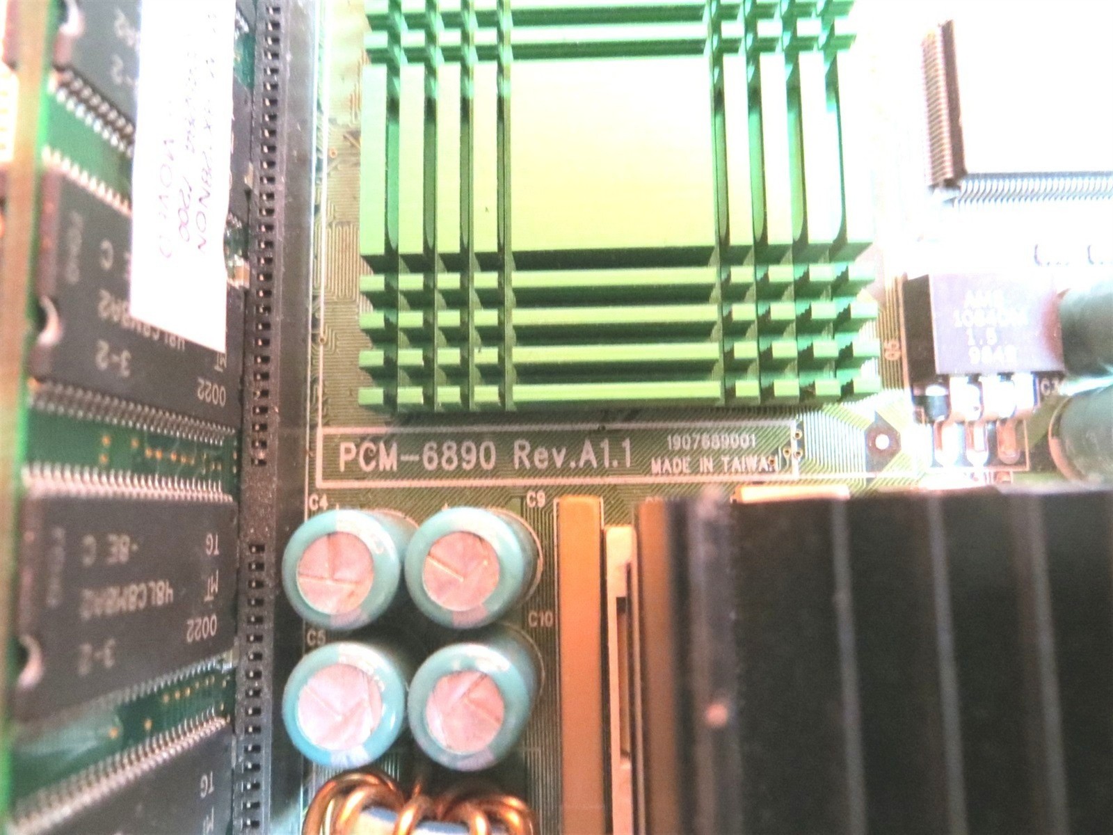 No Post Aaeron PCM-6890 EBX Motherboard Intel Celeron 128MB See Description