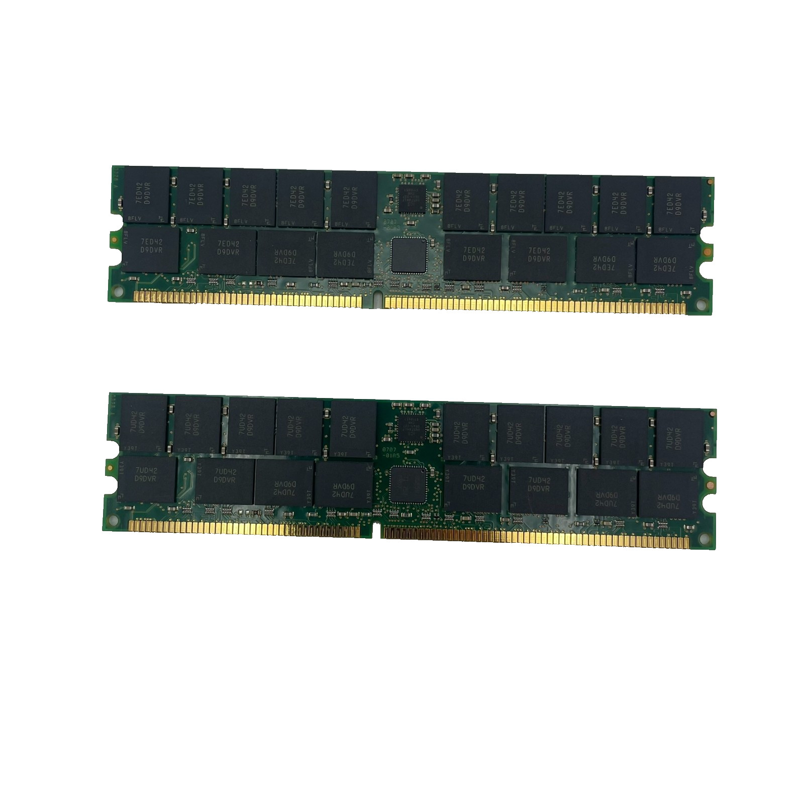 4GB Kit 2x2GB Crucial DDR ECC Registered PC3200R Server RAM CT25672Y40B