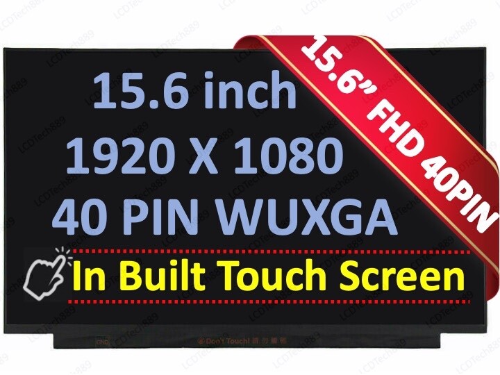 Screen for Lenovo IdeaPad 1 15AMN7 82VG 40pin Touch FHD 1920×1080 IPS LCD LED