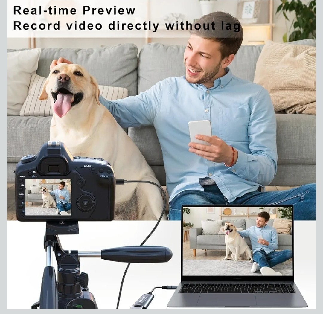 Type C USB 3.0 HDMI Video Capture Card 4K 1080P Fr Game Recording Live Streaming