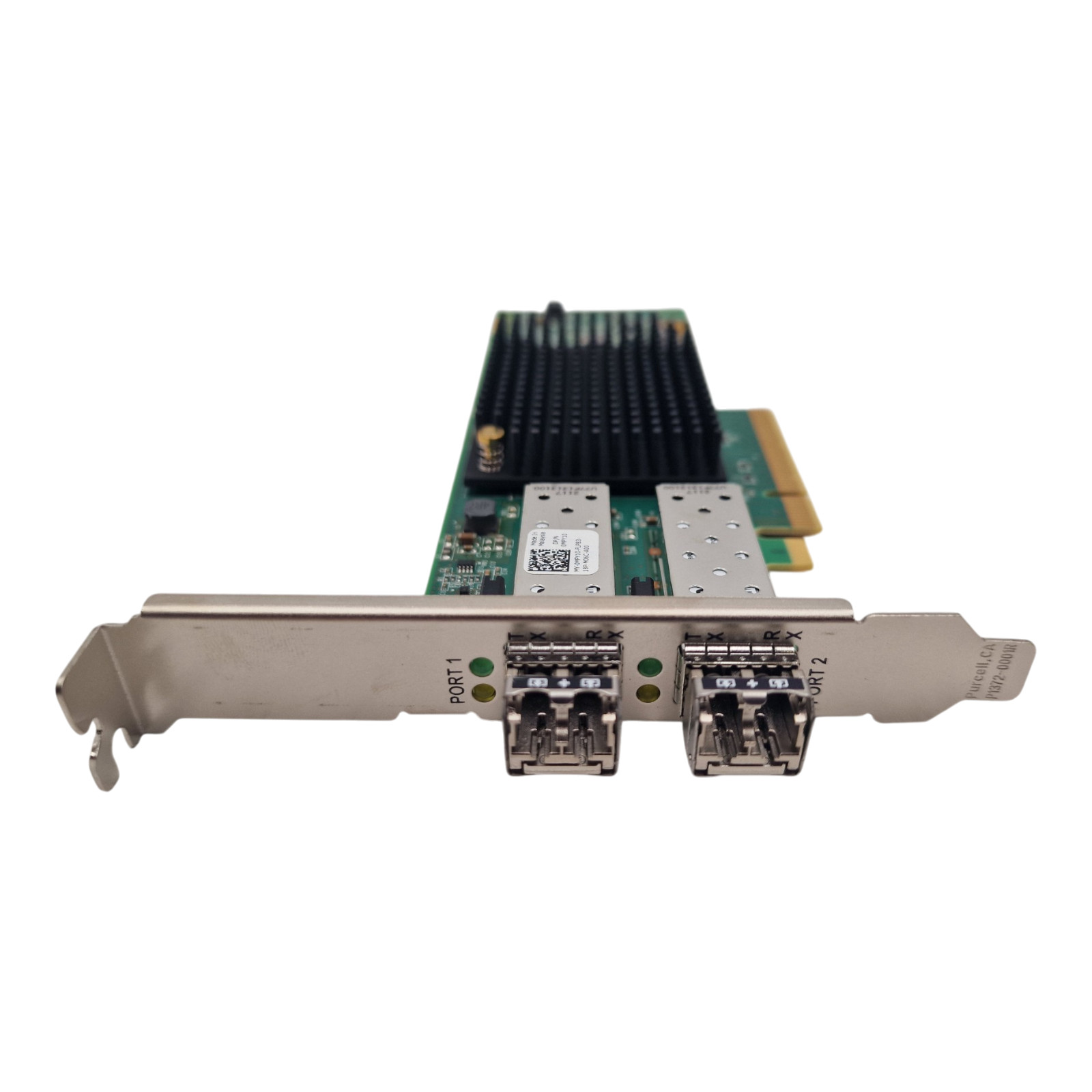 NEW Dell Emulex LPe35002 Dual Port 32Gb FC SFP+ HBA HH+FH MPY10 + 2x 32Gb SFP+