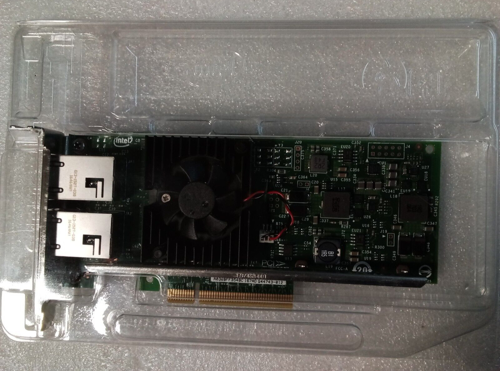 DELL INTEL X540-T2 DUAL PORT 10GB RJ-45 FULL PROFILE NETWORK CARD 3DFV8