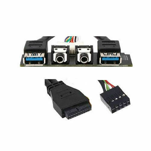 Silverstone (2 x USB3.0, 2 x Audio Port) USB3.0 Upgrade Cable Kit (G11303260)