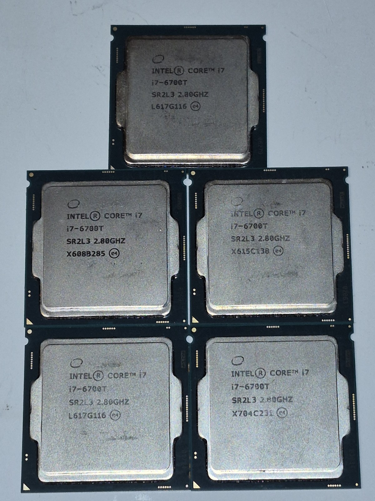 Intel Core i7-6700T CPU 6th Gen 2.8 GHz 8MB Processor SR2L3 L617G116 QTY Availab