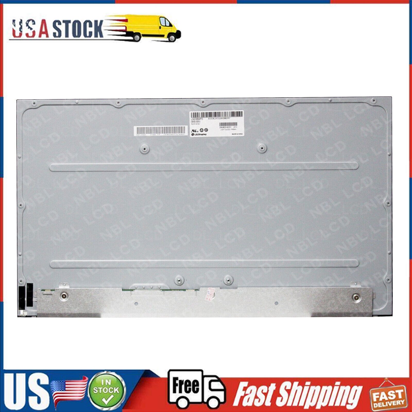 23.8″ LCD Screen Replacement LM238WF5-SSE5 for HP 24-dp0224 LCD Touch Panel FHD