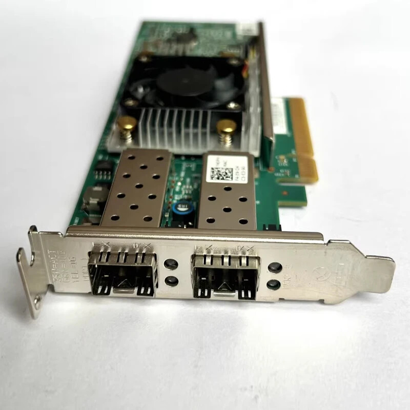 0N20KJ 0Y40PH For DELL BCM57810S 10Gb Gigabit Dual Port SFP+ Fiber Network Card