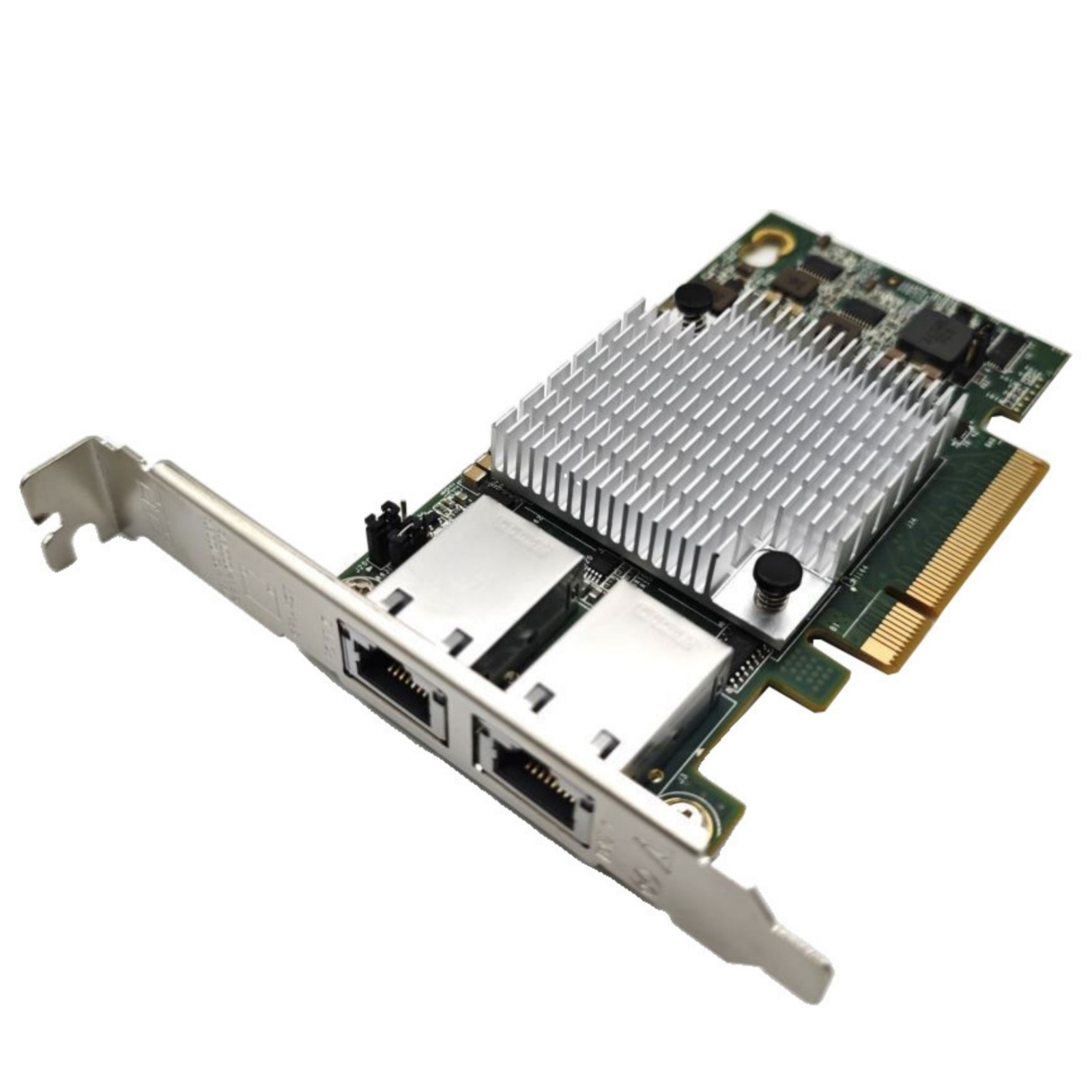 1Pc 10G Dual RJ45 Ports PCI-Express Ethernet Network Adapter For Intel X540-T2