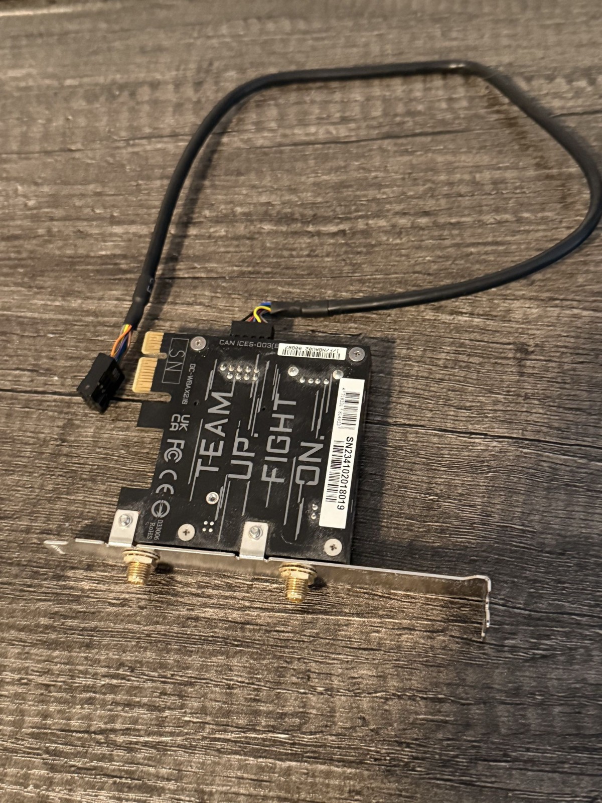 ASUS PRIME B550-PLUS AM4 Motherboard + GIGABYTE WIFI Card – see description!