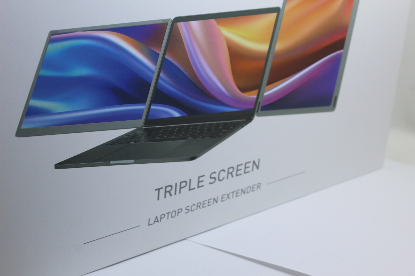 Portable 15.6″ FHD S6 Laptop Screen Extender | Triple Display Setup for Work, Tr