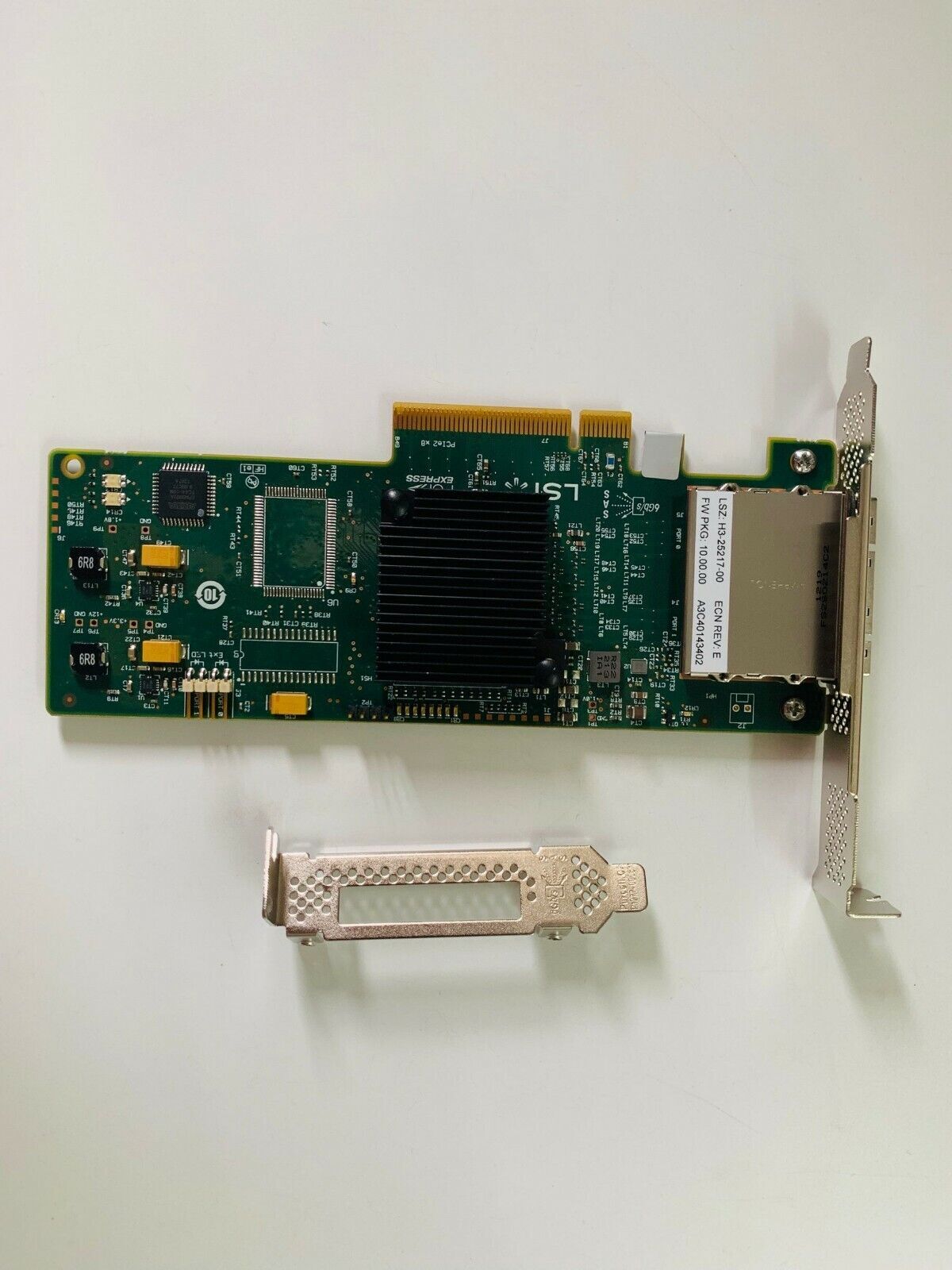 LSI 9200-8e 6Gbps 8-lane external SAS HBA IT Mode ZFS FreeNAS unRAID NoROM
