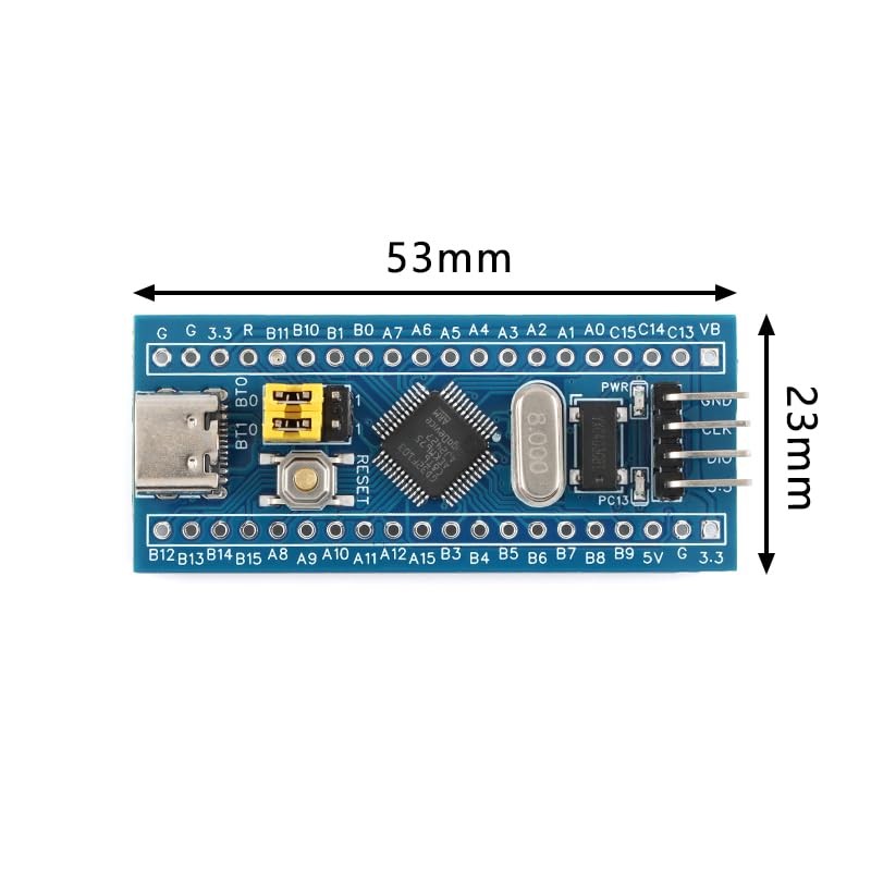JESSINIE GD32F103C8T6 ARM Core Development Board for STM32 with Type-C…
