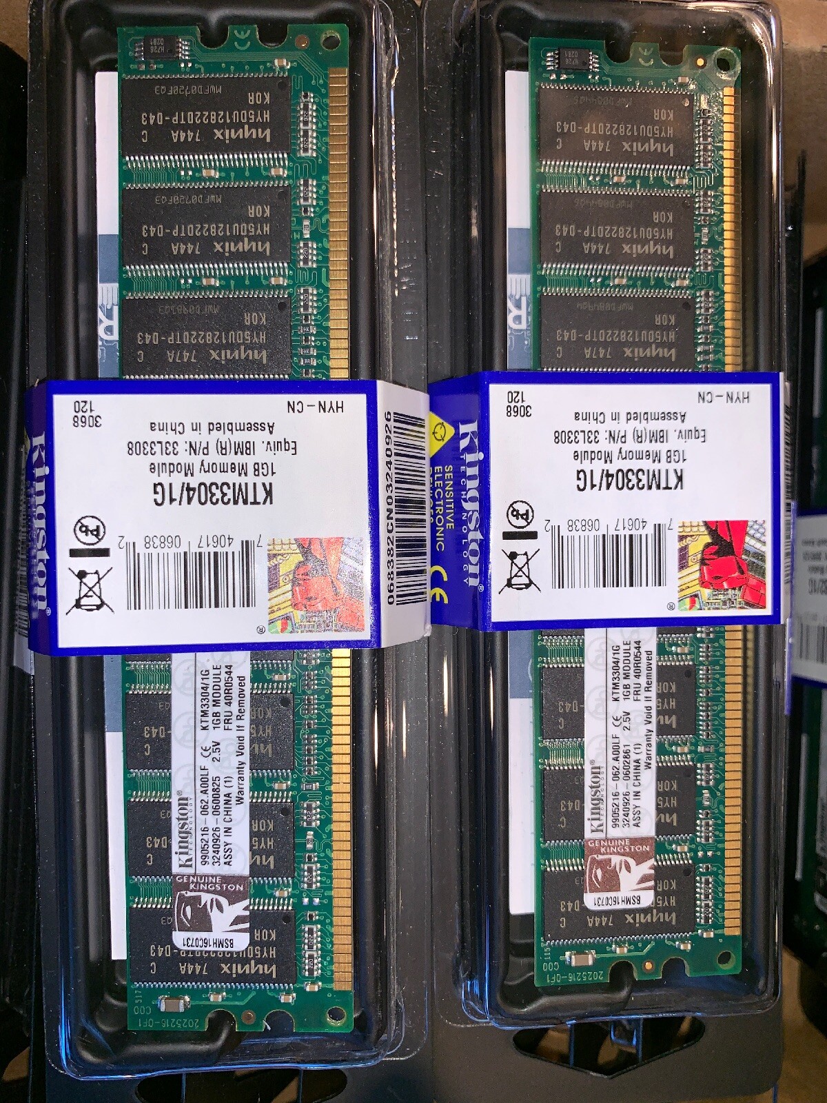 IBM 436 Computer 2X1GB (2GB Total) KTM8854/1G KTM8854