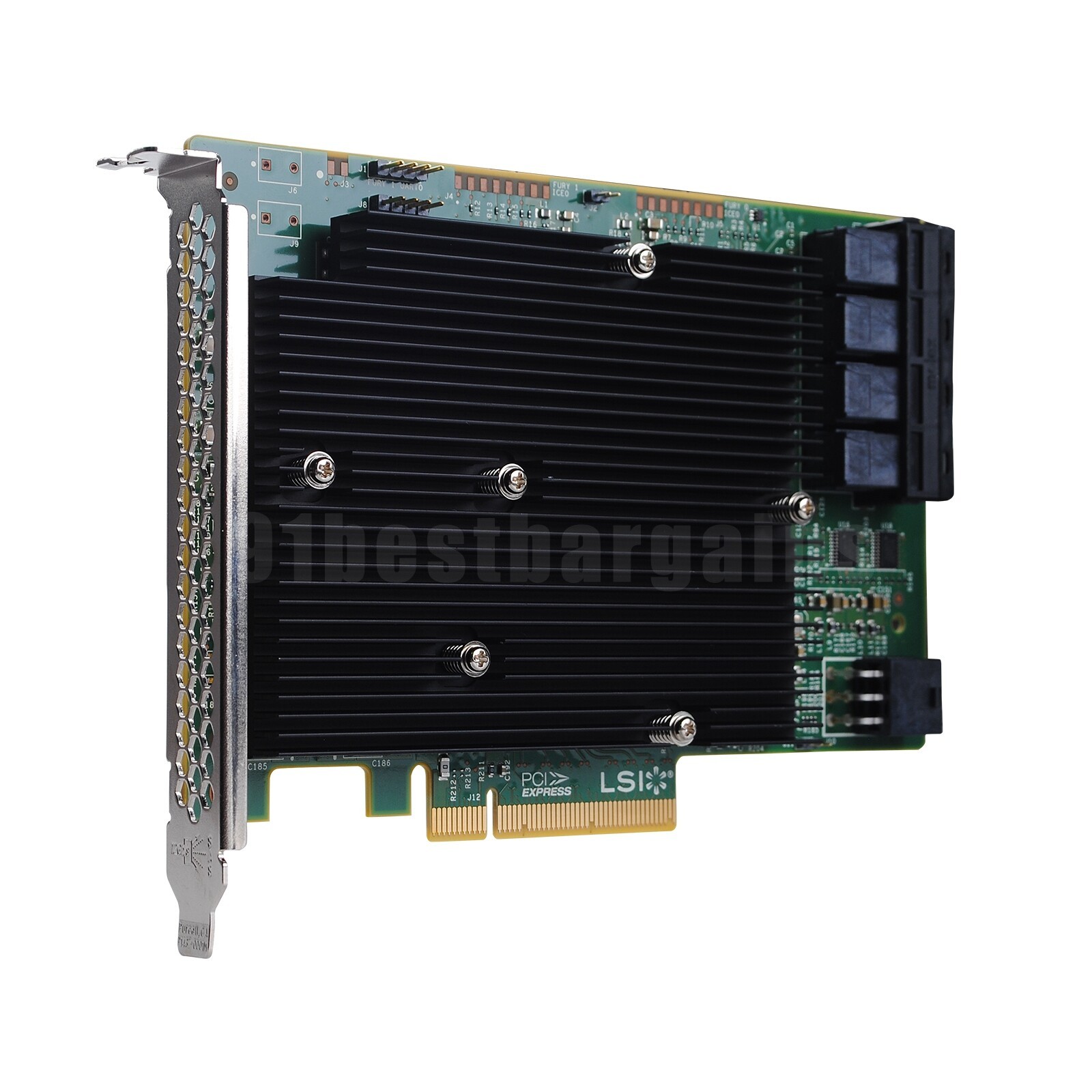 LSI 9300-16i 16 Port 12Gbps SAS 3 Host Bus Adapter TrueNAS UnRAID ZFS IT-Mode