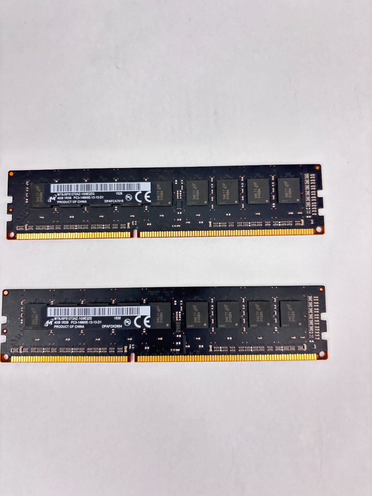 2 Pack -DDR3 RAM4GB | PC3-12800 1600MHz | Used – Functional – Returns accepted