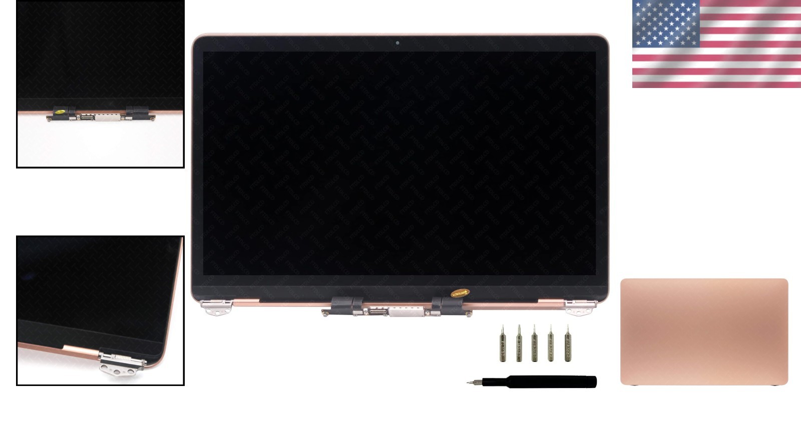 13.3 Inches Retina LCD Screen Replacement for MacBook Air A1932 – Space Gray