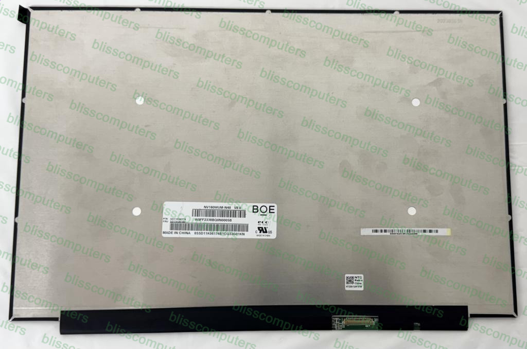 Lenovo 5D11K06180 SD11K06174 16″ FHD LED LCD Screen Display Non Touch 30 pin