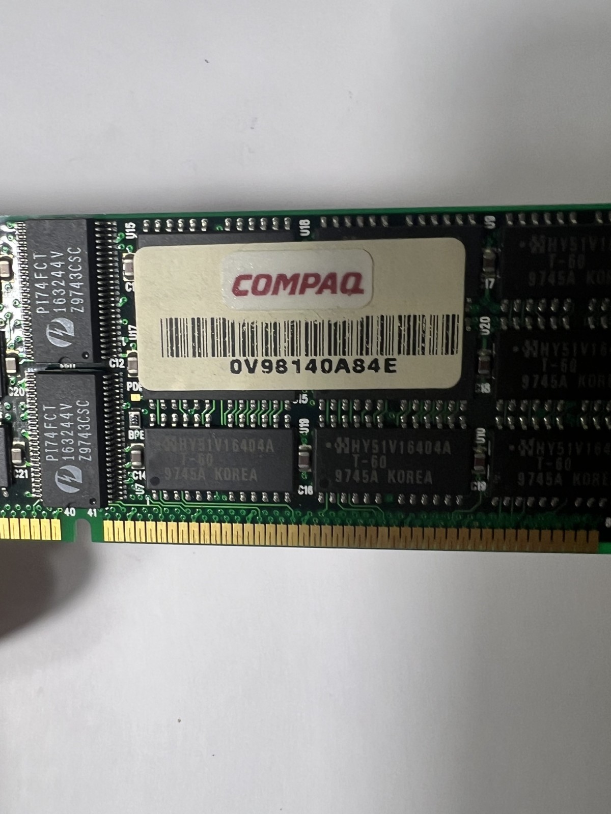 EDO COMPAQ 228469-001 64MB Memory EDO ECC # SUN 370-3797-01 64 MB RAM 50NS NICE!