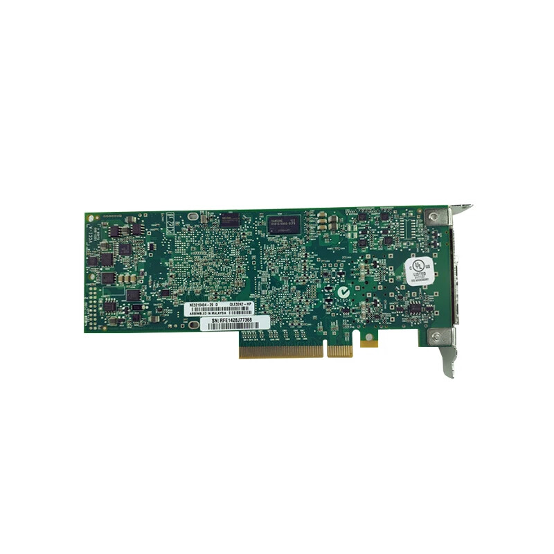for NC523SFP Dual Port QLE3242 10G Fiber Optic Network Card 593742/593715-001
