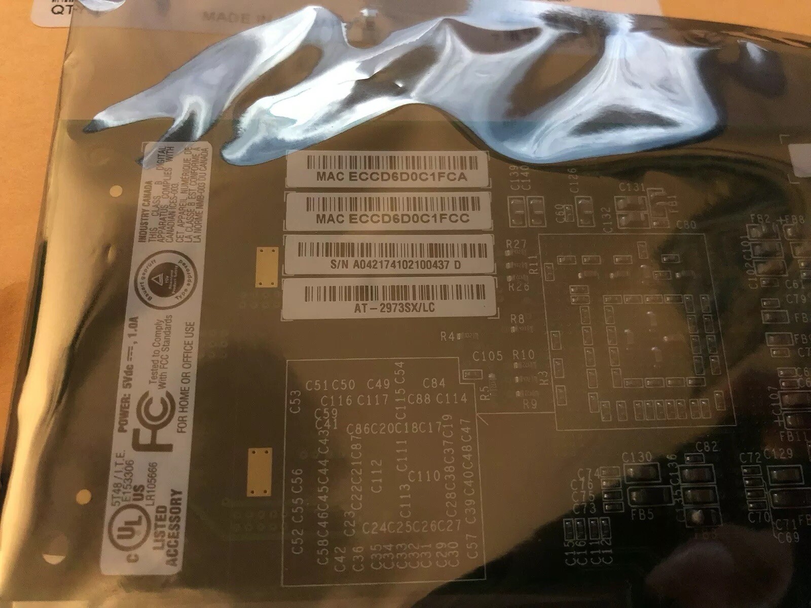 Allied Telesis AT-2973SX/LC PCI-e Network Card