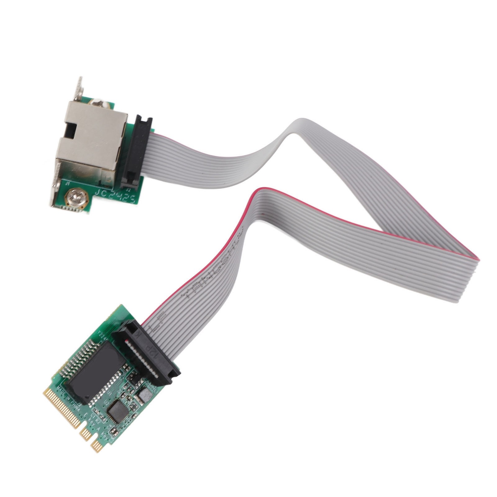 M.2 1000M Ethernet Network Card 10M/1G/100M Single Port RJ45 M.2 A E To RTL8111H