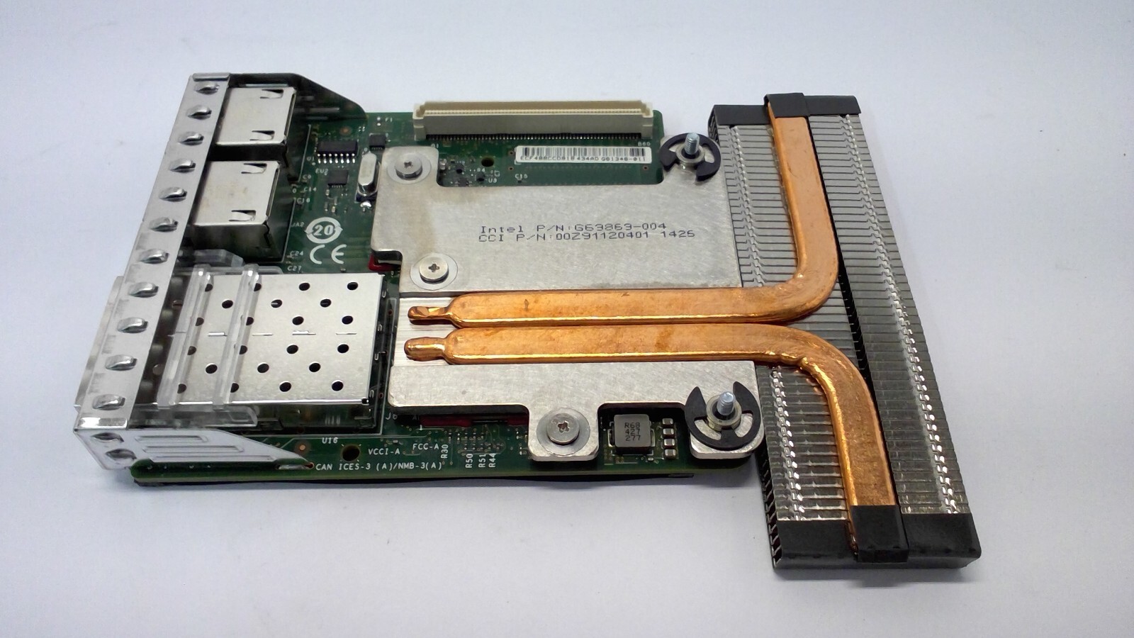 DELL INTEL DUAL PORT 10GB DAUGHTER CARD C63DV 0C63DV