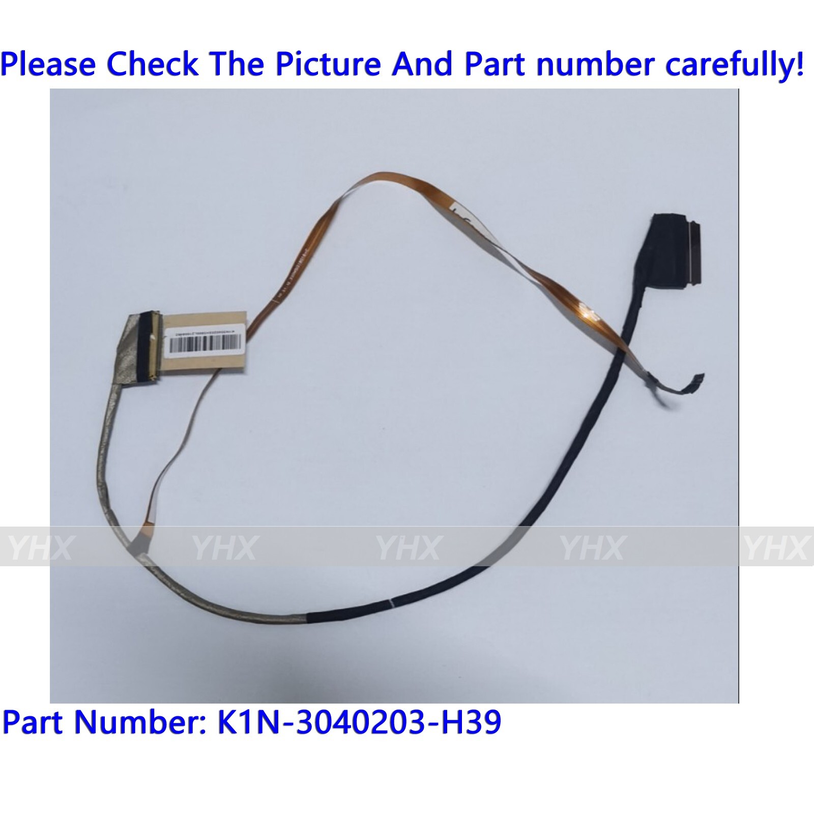 New K1N-3040203-H39 For MSI MS-17F3 MS17F3 Lcd Cable Lvds Wire Screen Line 40PIN