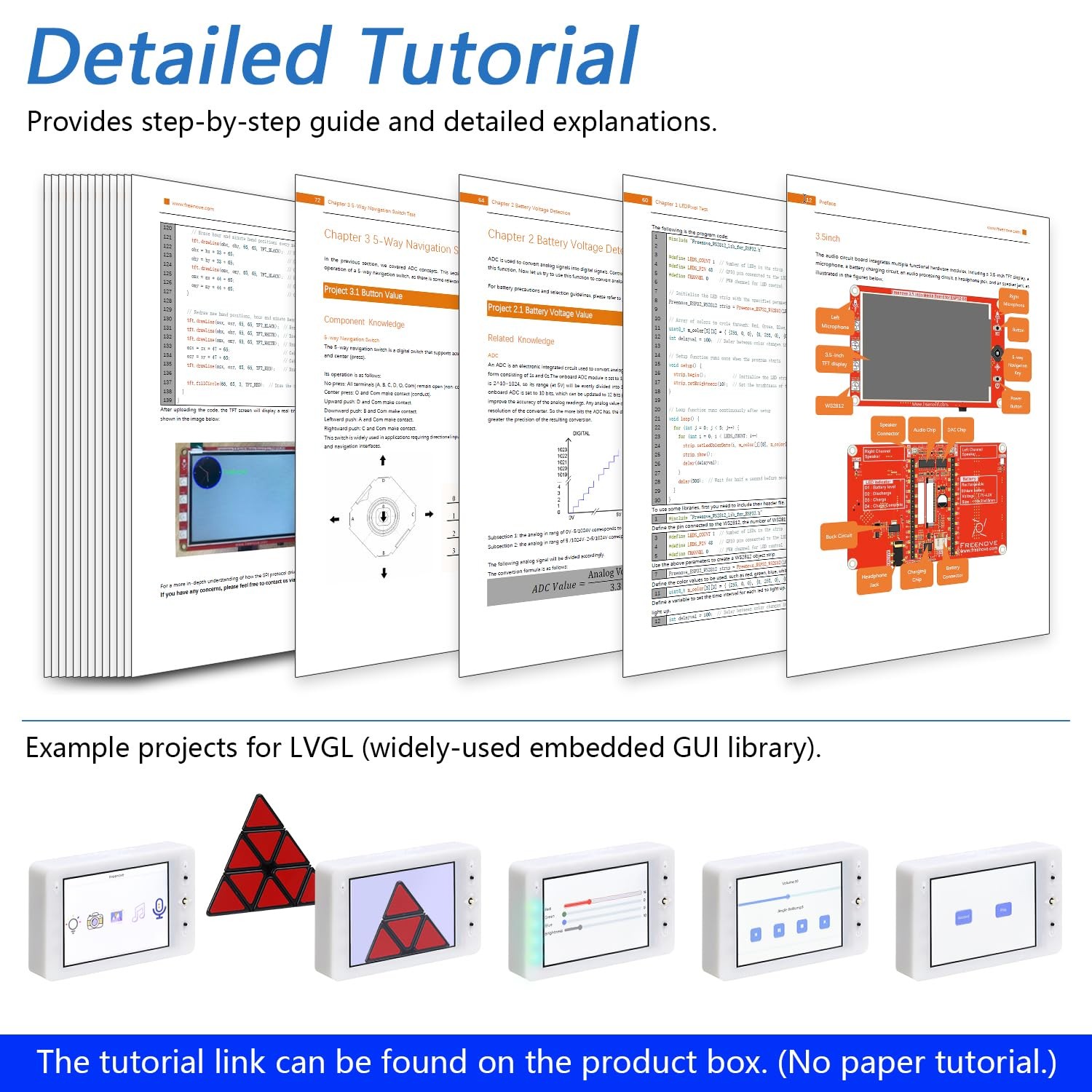 Media Kit for ESP32-S3 ESP32 S3 CAM 3.5 Inch Screen, Supporting OpenAI/XiaoZh…