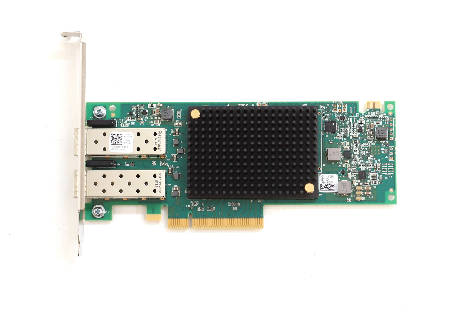 Dell LPe35002 Dual-Port 32Gb/s FC PCIe x8 Host Bus Adapter Dell P/N: 0PD89Y