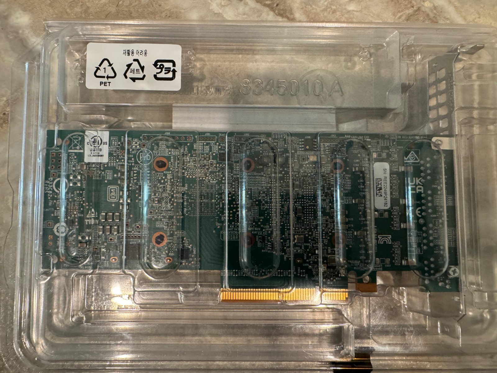 Dell Marvell QLogic FastlinQ QL41164 Quad Port 10Gb RJ45 CNA FH (33M0K)