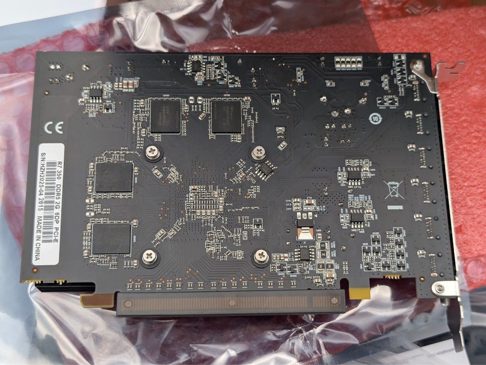 Radeon R7 350 2GB Video Card GPU 6 Mini-DisplayPort to VGA HDMI 6 DISPLAY!