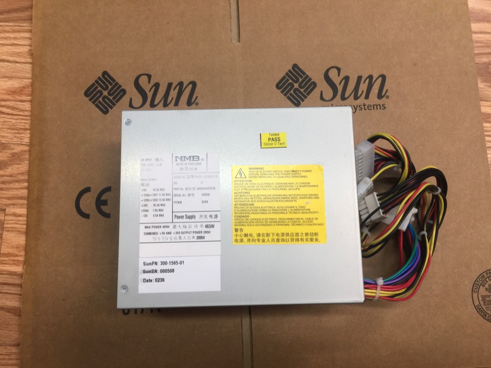 SUN 3001565-01 , 475W Power Supply , Blade 2500-Red , = Test-PASS, W:30d