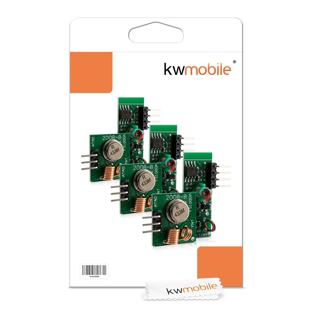 433 MHz Transmitter and Receiver Module Kit for Remote Control Raspberry Pi A…