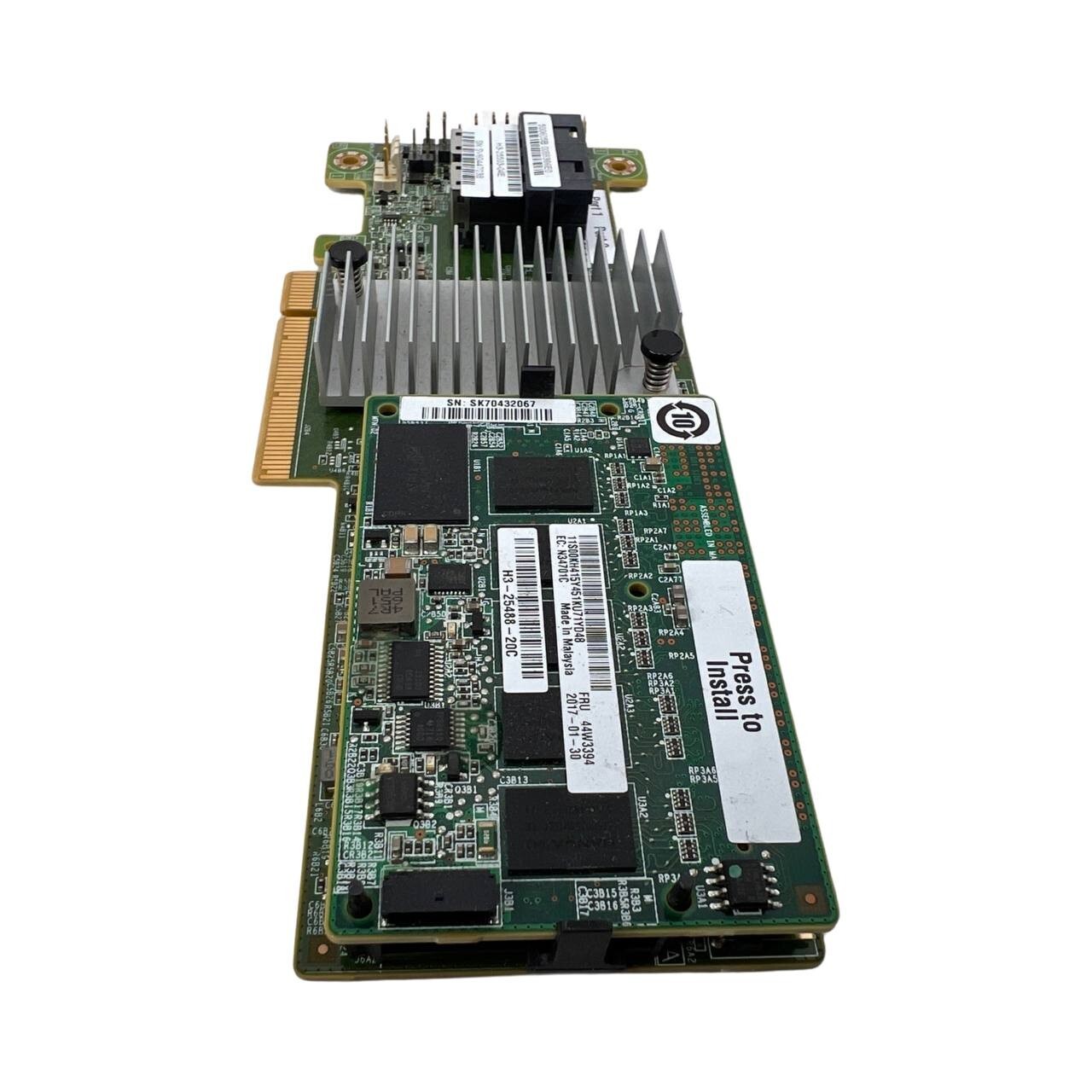 IBM ServeRAID M5210 46C9111 12GB/S SAS/SATA 2GB PCI-E 3.0 x8 iMR RAID Controller