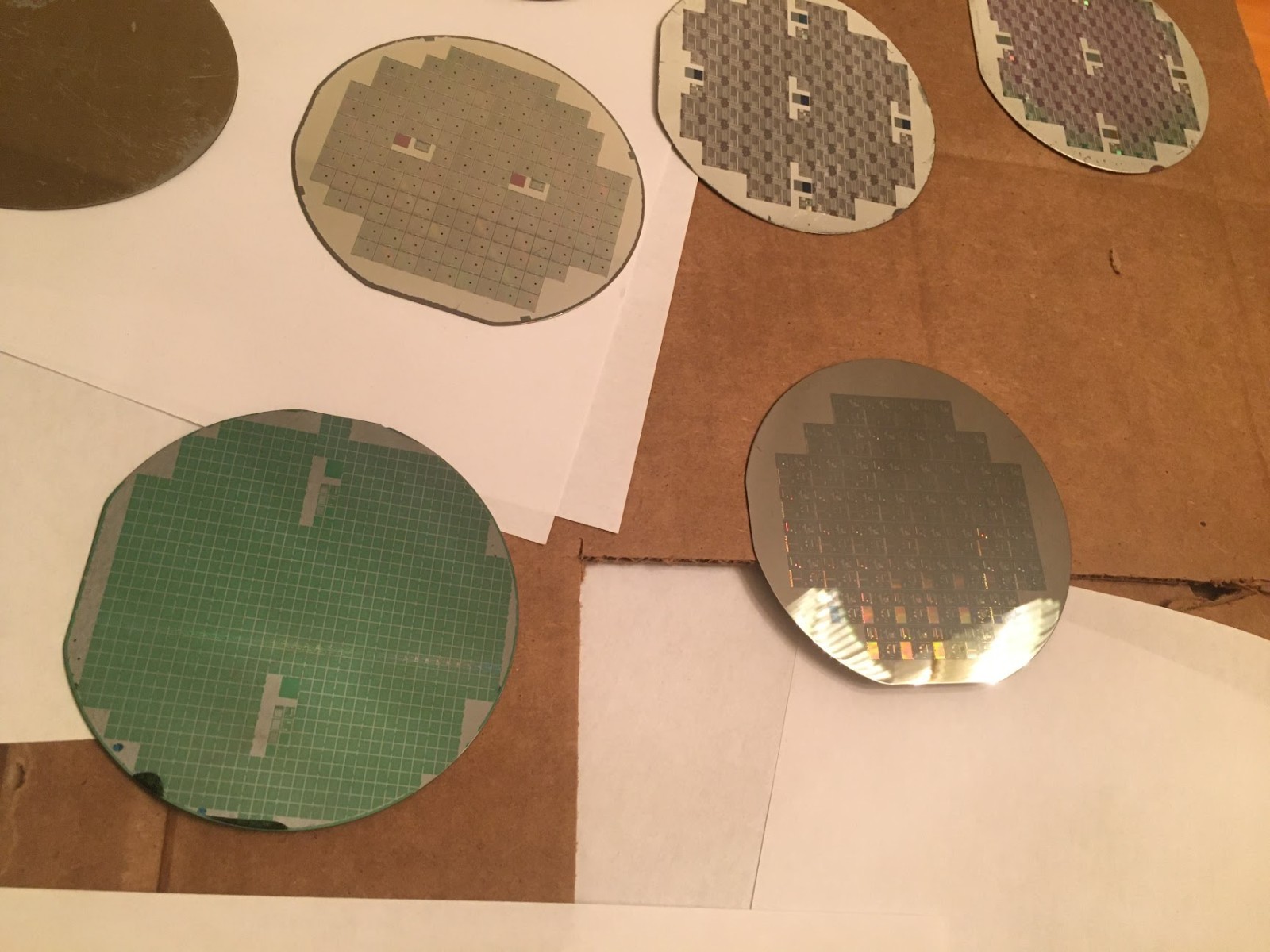 4″ Unknown Silicon Wafer 1980s Extremely Rare