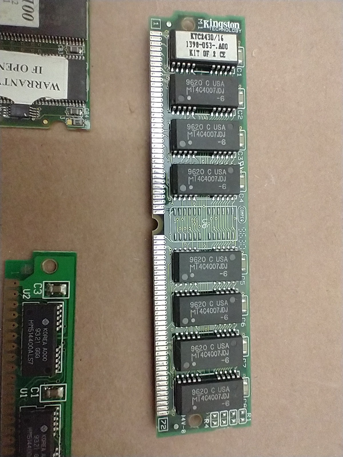 LOT#3 Memory Modules Vintage Unknown