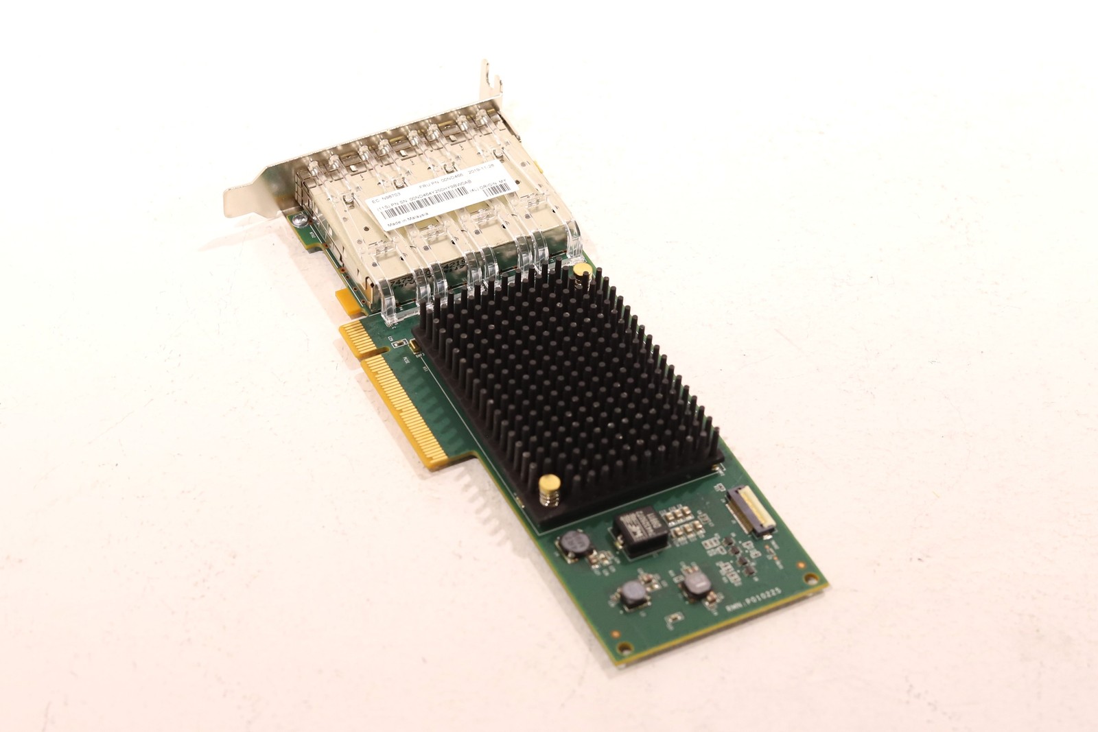 IBM Quad-Port 10GbE SFP+ PCIe x8 SR Network Adapter FRU P/N: 00ND466 Tested