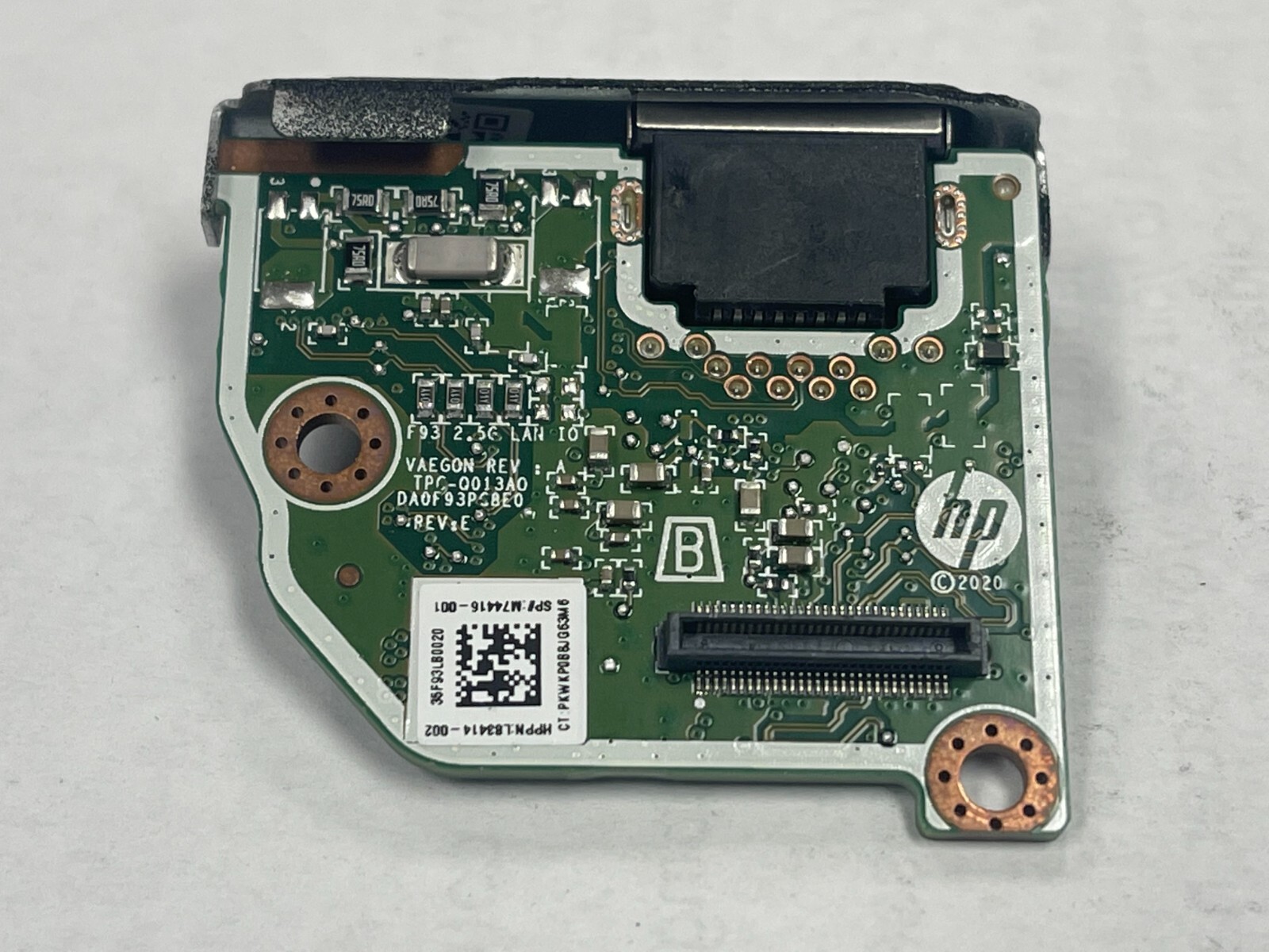 HP Flex IO V2 2.5GbE NIC M74416 RJ45 Ethernet Option Card L83414-002