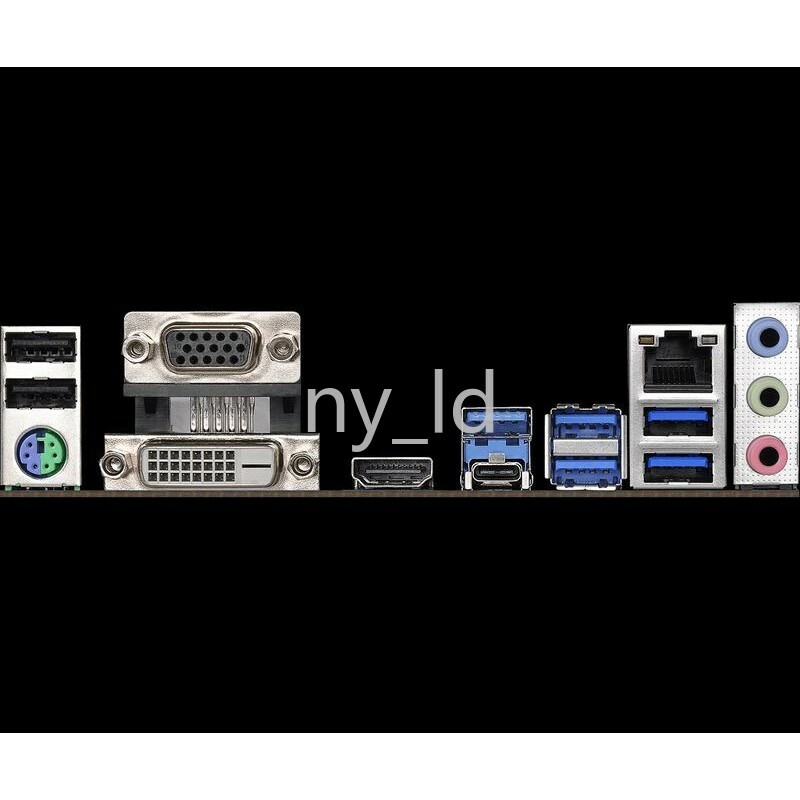 OEM IO I/O Shield For ASRock B450M Pro4 Motherboard Backplate rear baffle