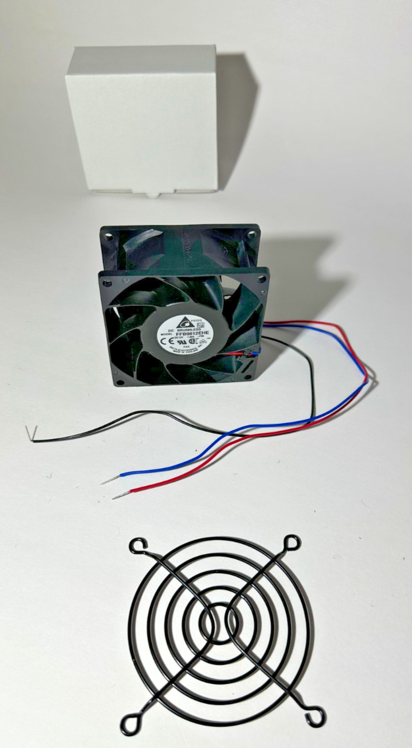 2-Pack Delta FFB0812EHE High Performance 80mm Cooling Fans w/ Metal Guards NEW