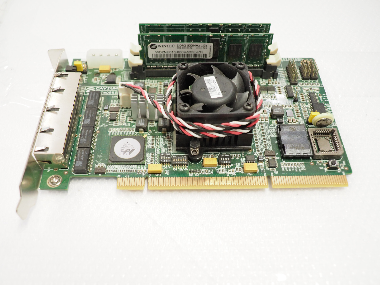 Cavium Networks CN3860N-500-NSP-NIC4-W-M2-G Acceleration Card w/2x 1Gb DDR2